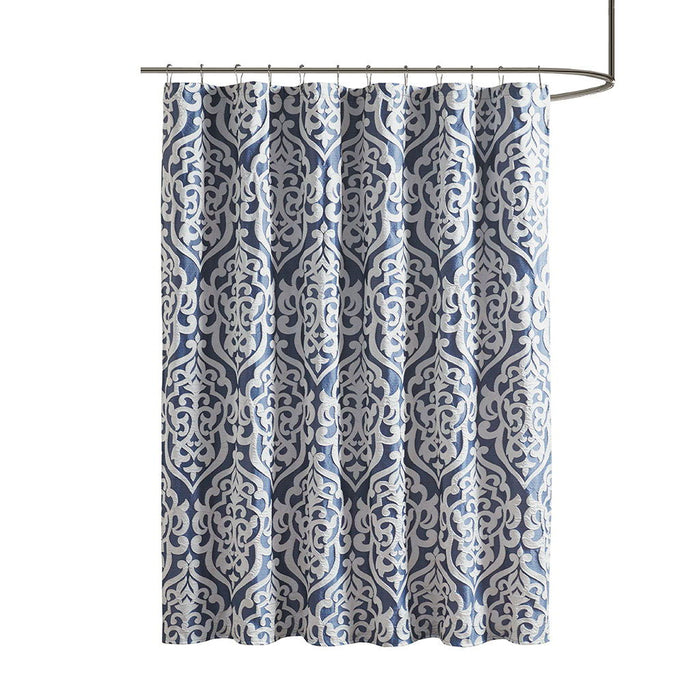 Jacquard - Shower Curtain - Silver