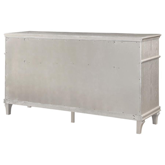 Evangeline - 9-Drawer Dresser - Silver Oak Unique Piece Furniture