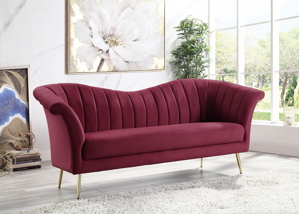 Callista - Sofa - Red Velvet Unique Piece Furniture