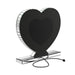 Euston - Heart Shape Table - Mirror Silver Unique Piece Furniture