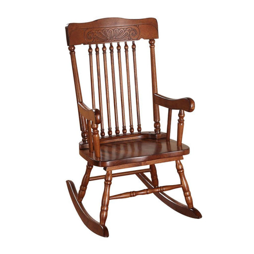 Kloris - Youth Rocking Chair - Tobacco - 30" Unique Piece Furniture