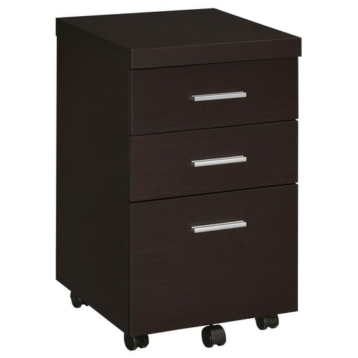 Skylar - 3-Drawer Mobile File Cabinet Unique Piece Furniture