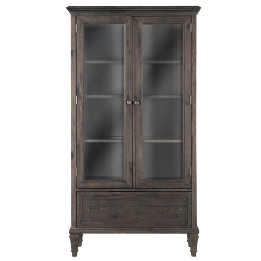 Sutton Place - Door Bookcase - Weathered Charcoal Unique Piece Furniture