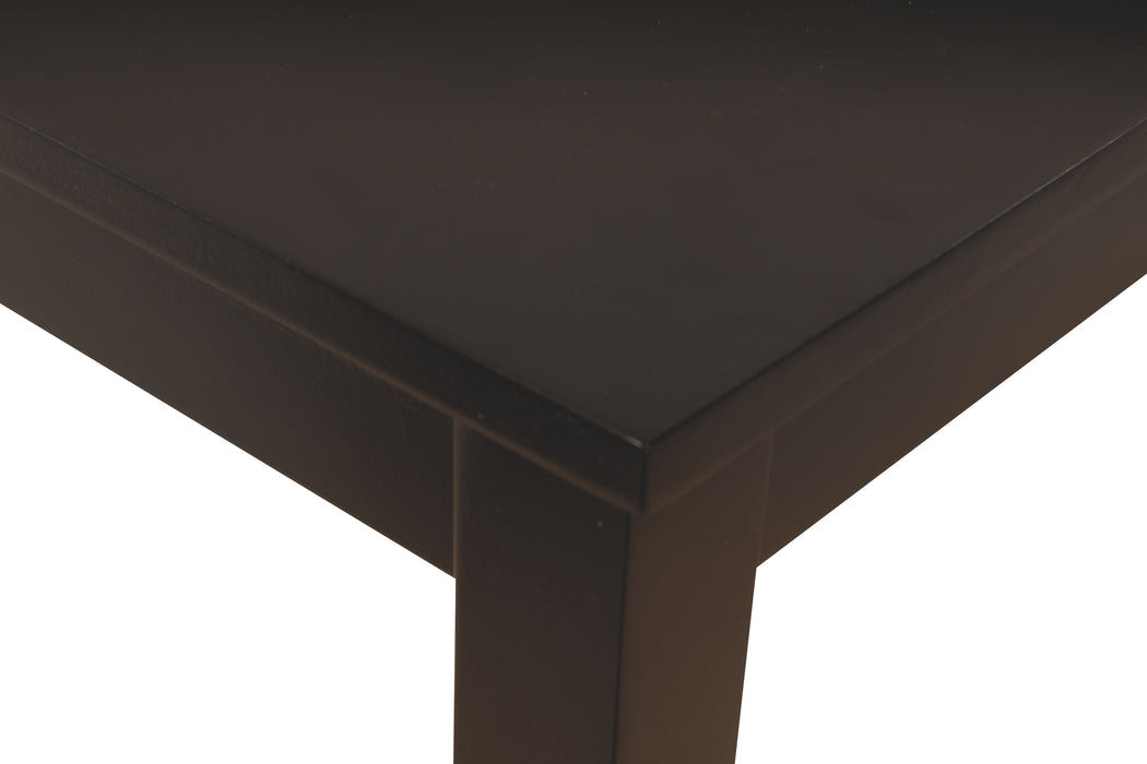 Kimonte - Dark Brown - Rectangular Dining Room Table Unique Piece Furniture