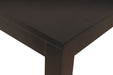 Kimonte - Dark Brown - Rectangular Dining Room Table Unique Piece Furniture