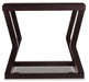 Kelton - Espresso - Rectangular End Table Unique Piece Furniture