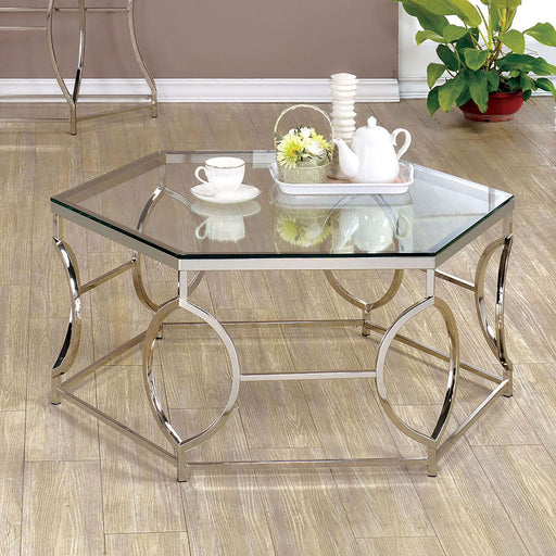 Zola - Coffee Table - Pearl Silver Unique Piece Furniture
