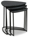 Olinmere - Black - Accent Table (Set of 3) Unique Piece Furniture