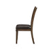 Nabirye - Side Chair (Set of 2) - PU & Dark Oak Unique Piece Furniture