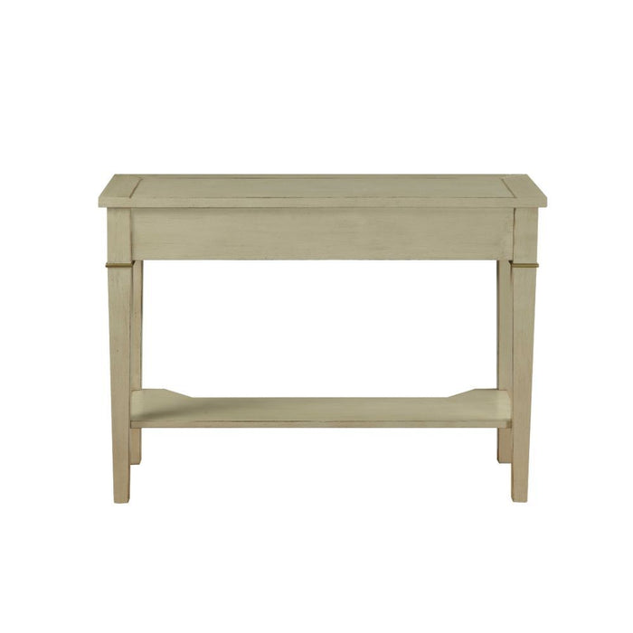 Siskou - Accent Table - Antique White Unique Piece Furniture