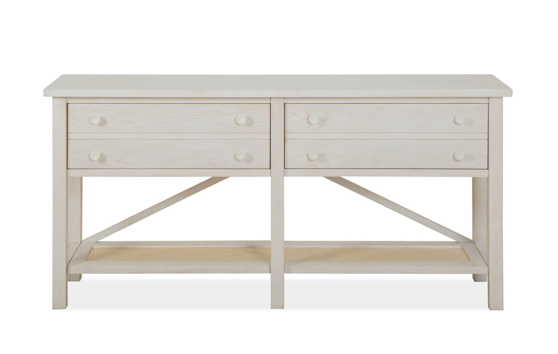 Ellison - Rectangular Sofa Table - Antique White