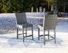 Palazzo - Gray - Tall Barstool (Set of 2) Unique Piece Furniture