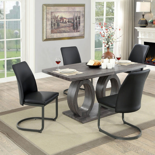 Saskia - Dining Table - Gray Unique Piece Furniture
