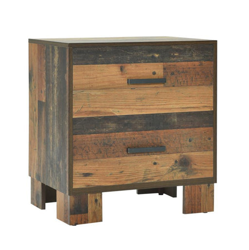Sidney - 2-Drawer NightStand - Rustic Pine Unique Piece Furniture