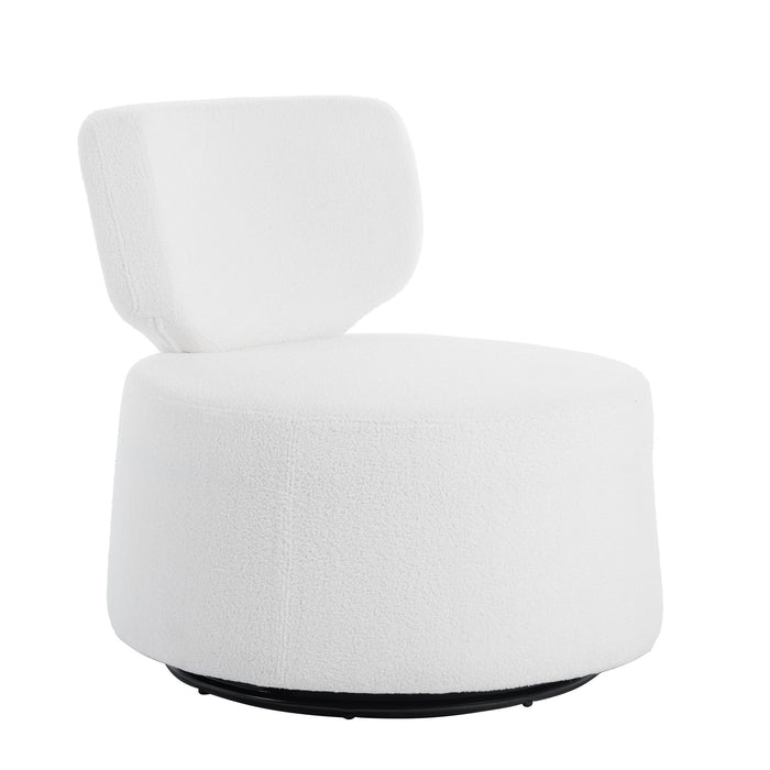 29.13" Wide Swivel Chair - White