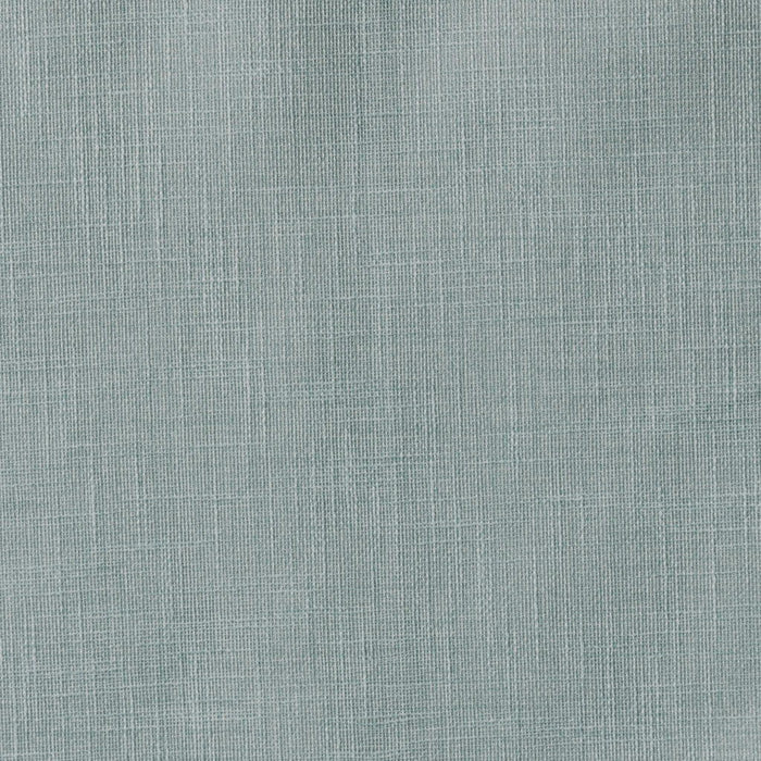 Printed Heathered Blackout Grommet Top Curtain Panel In Dusty Seafoam