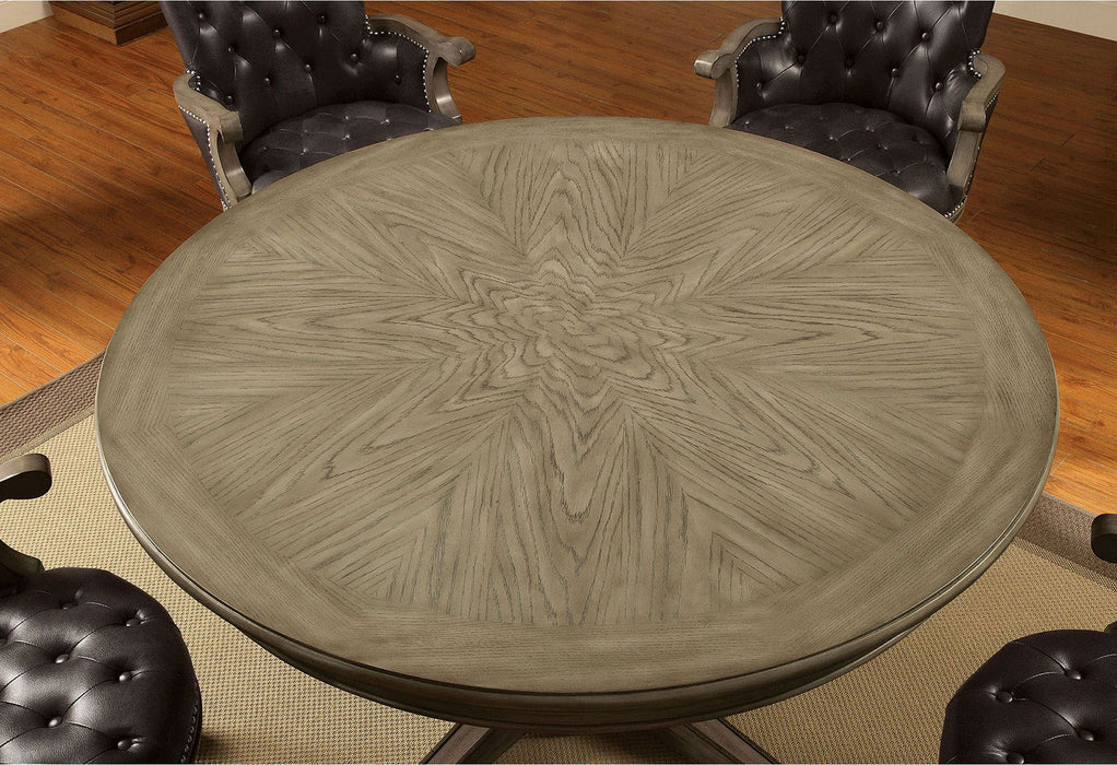 Yelena - Game Table - Gray Unique Piece Furniture