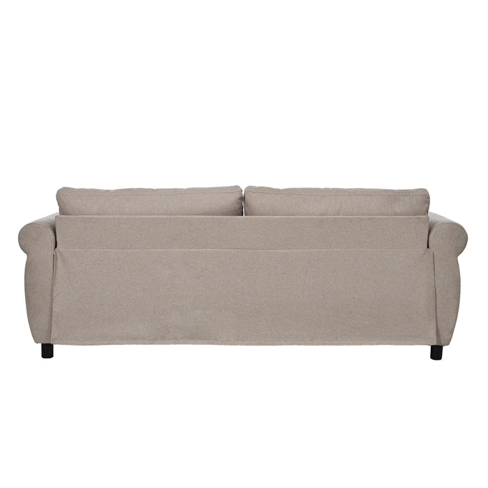 U_Style 2-In-1 Sofa Bed Sleeper With Large Mattress, For Living Room Spaces Bedroom