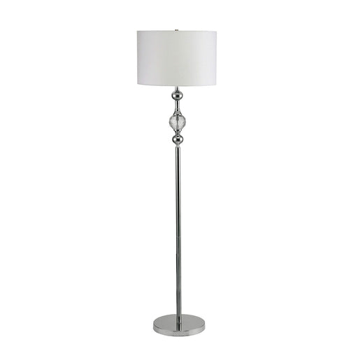 Emi - Floor Lamp - White / Silver Unique Piece Furniture