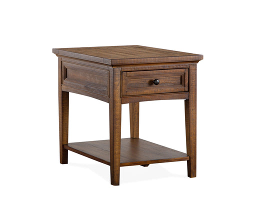Bay Creek - Rectangular End Table - Toasted Nutmeg Unique Piece Furniture