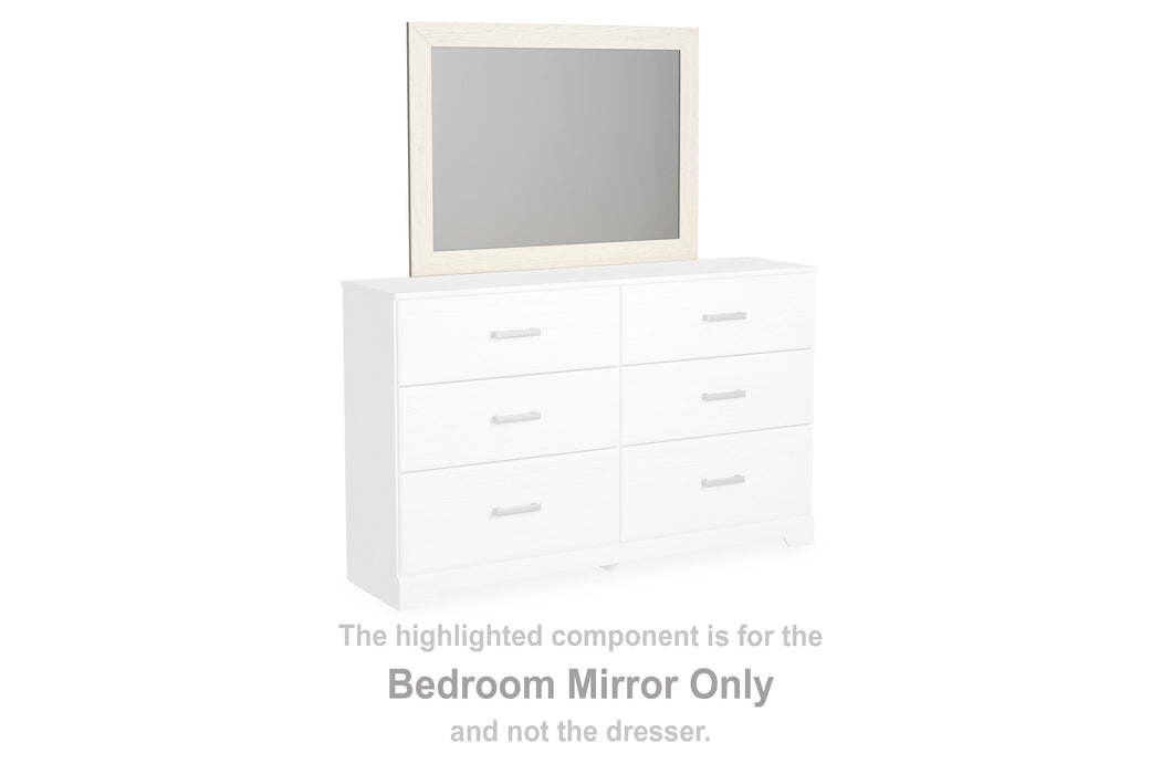 Stelsie - White - Bedroom Mirror Unique Piece Furniture