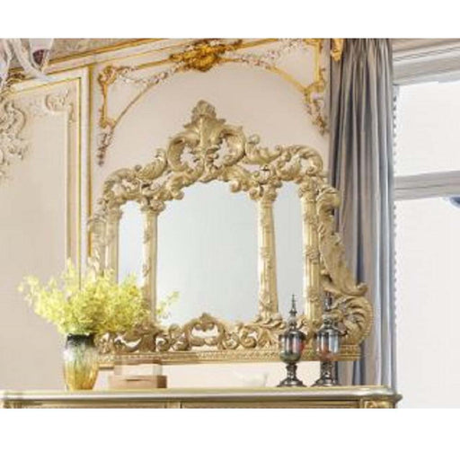 Cabriole - Mirror - Gold Finish Unique Piece Furniture