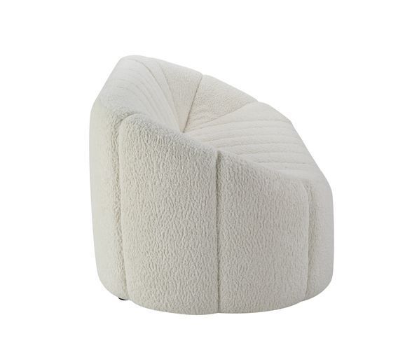 Osmash - Sofa - White Teddy Sherpa Unique Piece Furniture