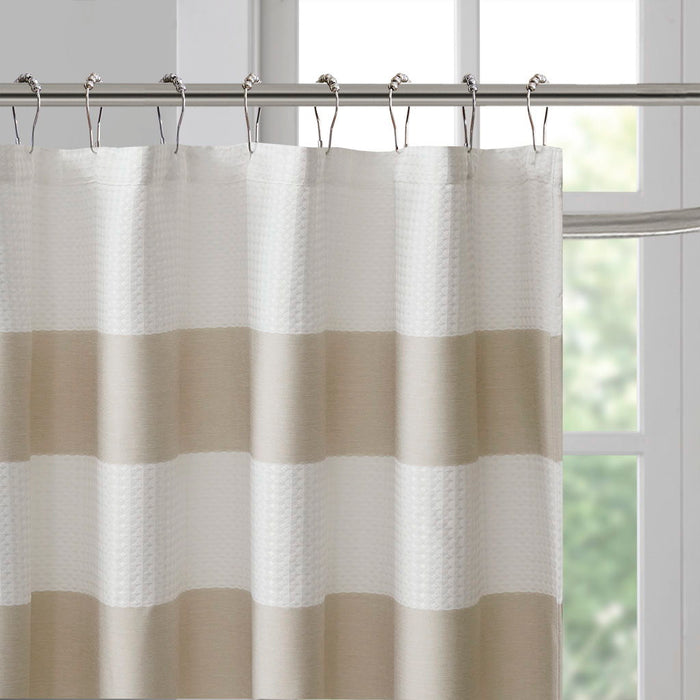 Shower Curtain With 3M Treatment - Taupe