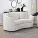 Rainn - Upholstered Tight Back Loveseat - Latte Unique Piece Furniture