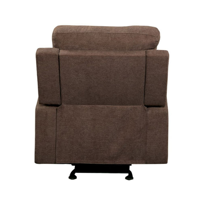 Livino - Recliner - Brown Fabric Unique Piece Furniture