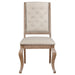 Brockway - Cove Tufted Dining Chairs (Set of 2) Unique Piece Furniture