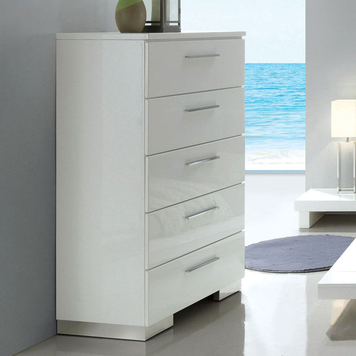 Christie - Chest - White Unique Piece Furniture