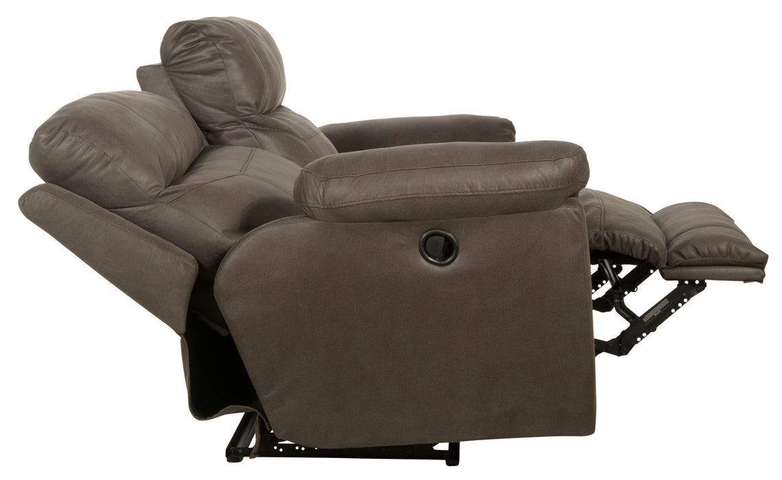 Atlas - Reclining Sofa - Charcoal