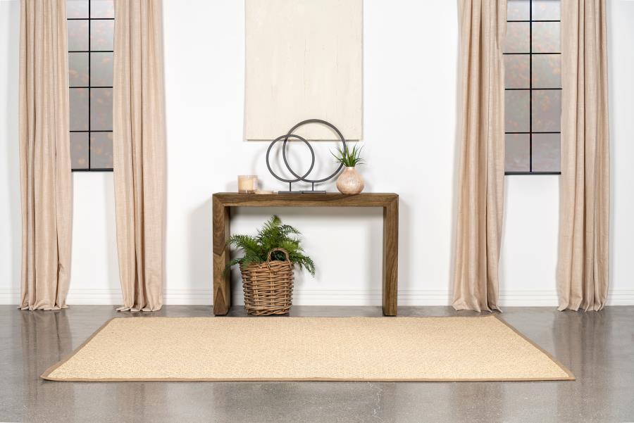 Odilia - Rectangular Solid Wood Sofa Table - Auburn