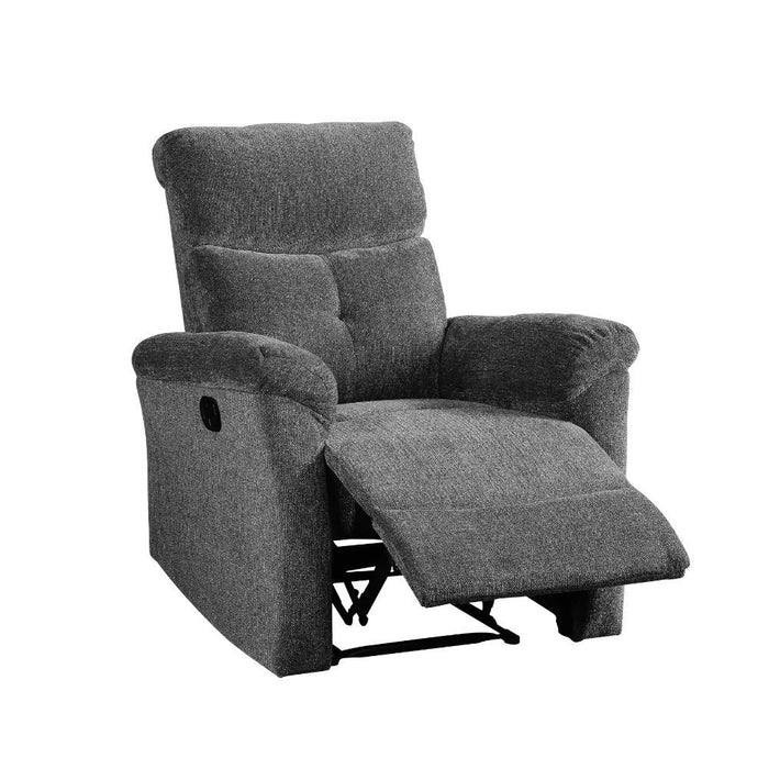 Treyton - Recliner - Gray Chenille Unique Piece Furniture