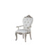 Gorsedd - Chair (Set of 2) - Cream Fabric & Antique White Unique Piece Furniture