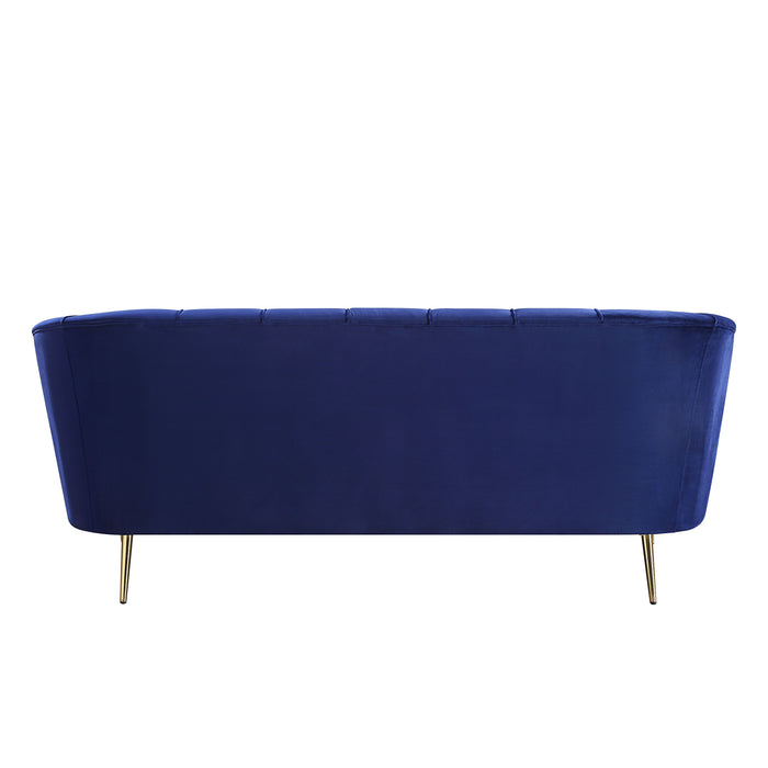 Eivor - Sofa - Blue Velvet Unique Piece Furniture