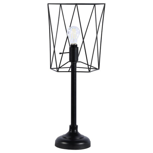 Mayfield - Metal Slender Torch Table Lamp - Black Unique Piece Furniture
