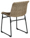 Amaris - Brown / Black - Chair (Set of 2) Unique Piece Furniture