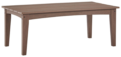 Emmeline - Brown - Rectangular Cocktail Table Unique Piece Furniture