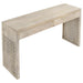 Rickman - Rectangular 2-Drawer Console Table - White Washed Unique Piece Furniture