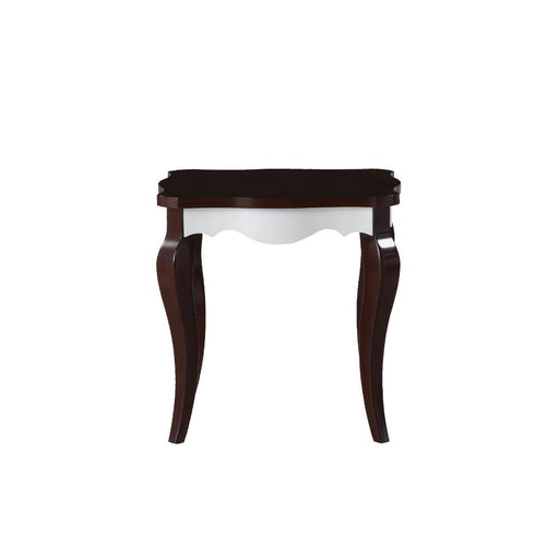 Mathias - End Table - Walnut & White Unique Piece Furniture