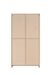 Alejo - 2-Door Tall Cabinet - Gray Driftwood Unique Piece Furniture