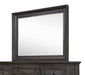 Calistoga - Mirror In Weathered Charcoal - Weathered Charcoal Unique Piece Furniture