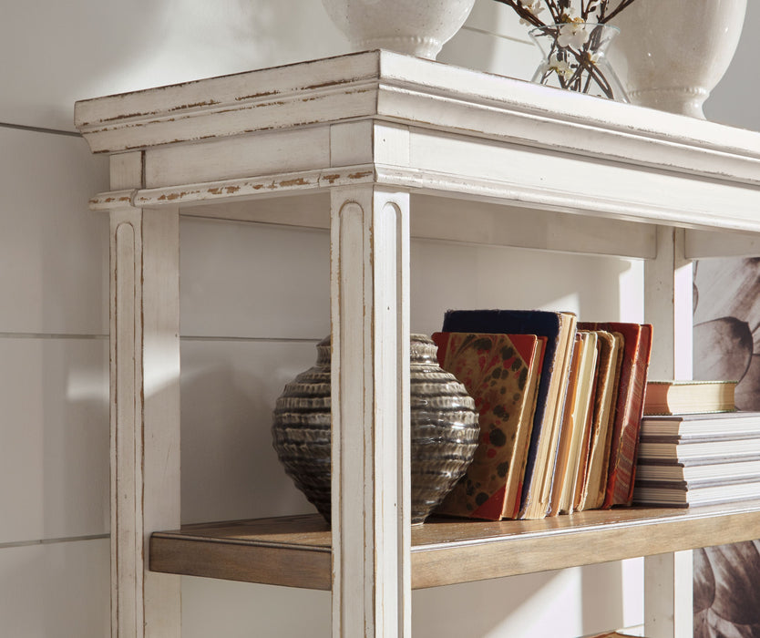 Realyn - Brown / White - Bookcase Unique Piece Furniture