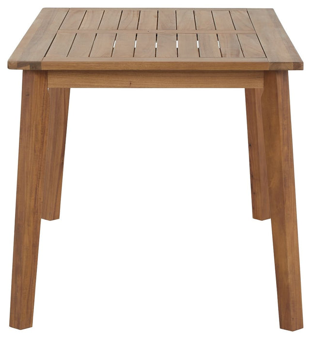 Janiyah - Light Brown - Rectangular Dining Table Unique Piece Furniture