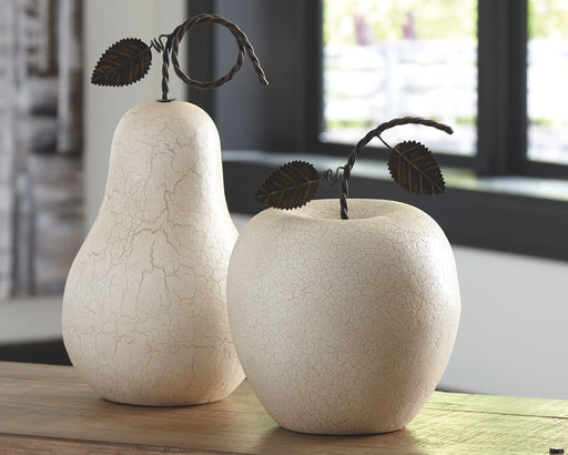 Bidelia - Antique White - Sculpture Set (Set of 2) Unique Piece Furniture