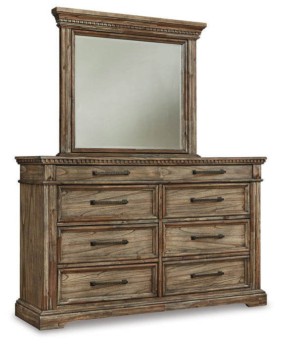 Markenburg - Brown - Dresser, Mirror Unique Piece Furniture