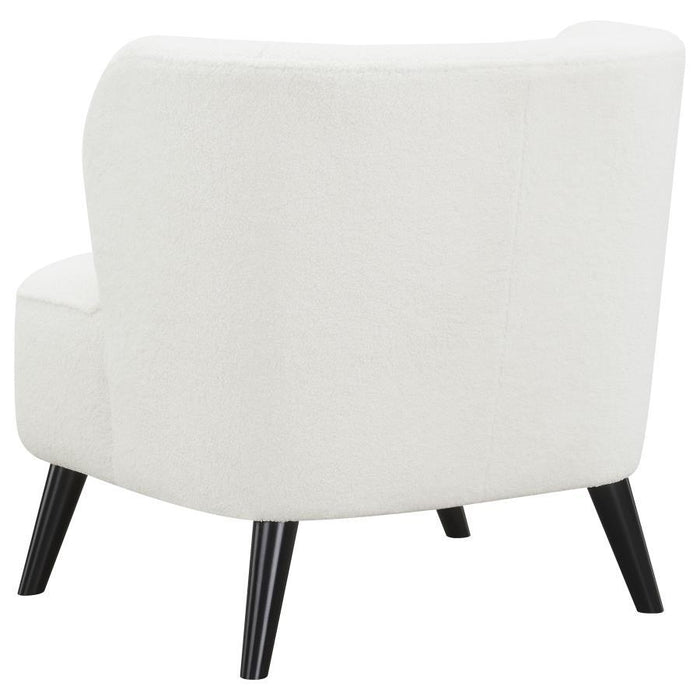 Alonzo - Upholstered Track Arms Accent Chair - Natural Unique Piece Furniture