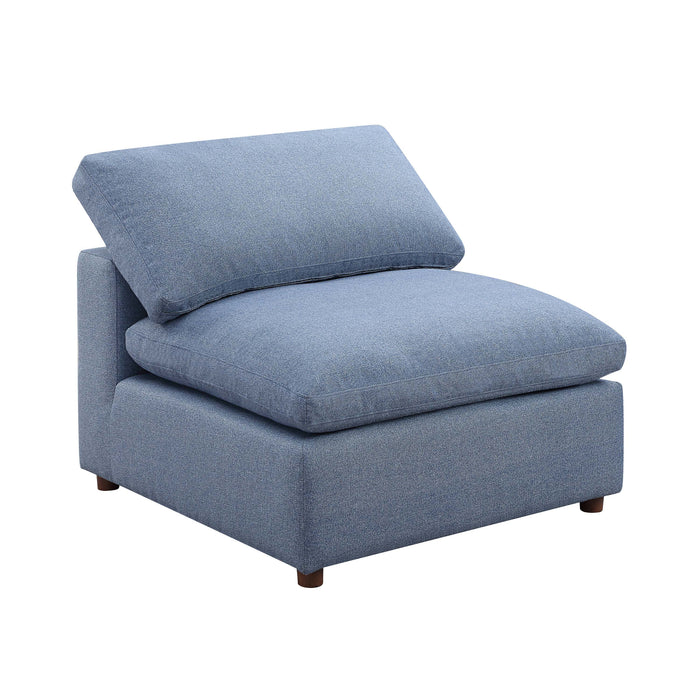 Modern Modular Sectional Sofa Set, Self-Customization Design Sofa, Blue